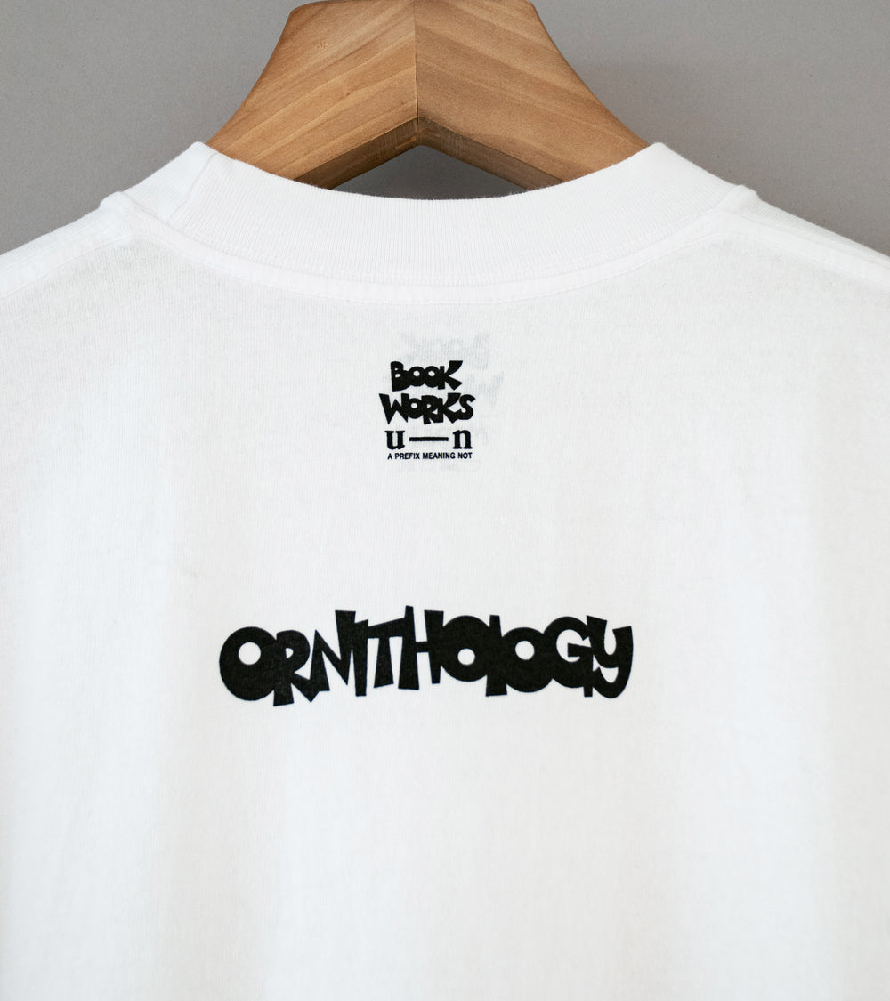 Book Works 'Ornithology Short Sleeve Tee' (White)