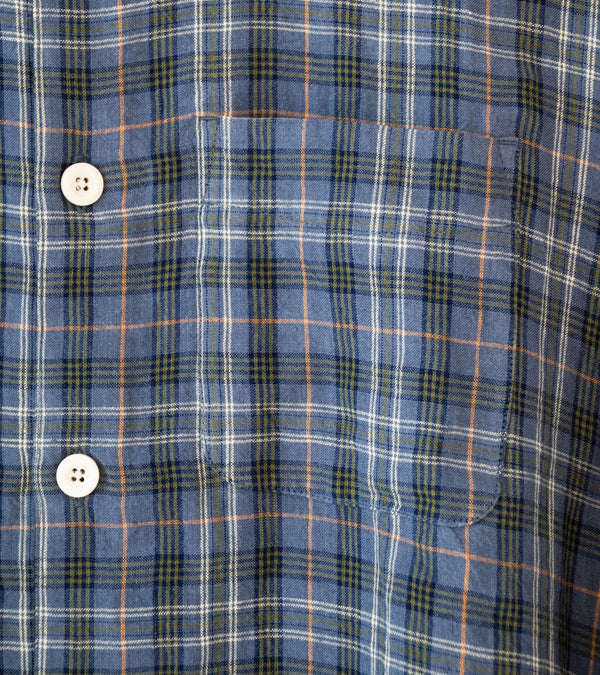 Conkers 'Relaxed Farmer Shirt' (Sloe Irish Linen)