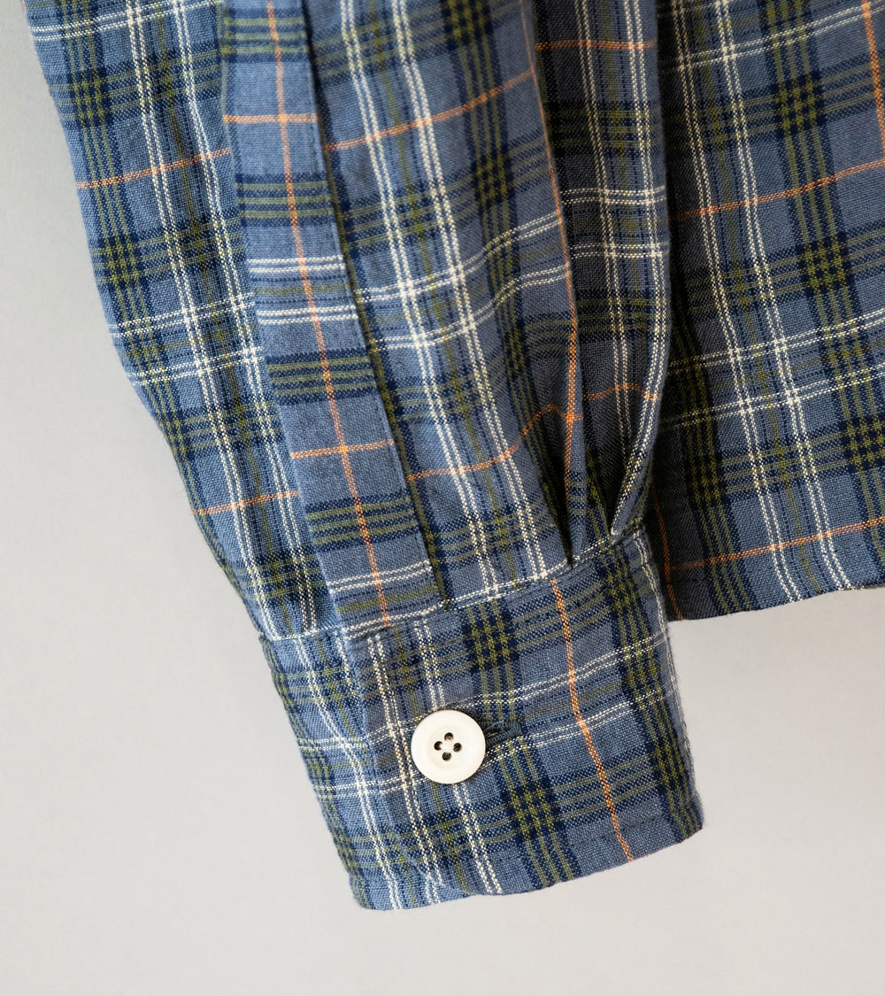 Conkers 'Relaxed Farmer Shirt' (Sloe Irish Linen)