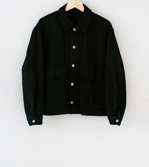 James Coward 'Replica Jacket' (Black One Wash)