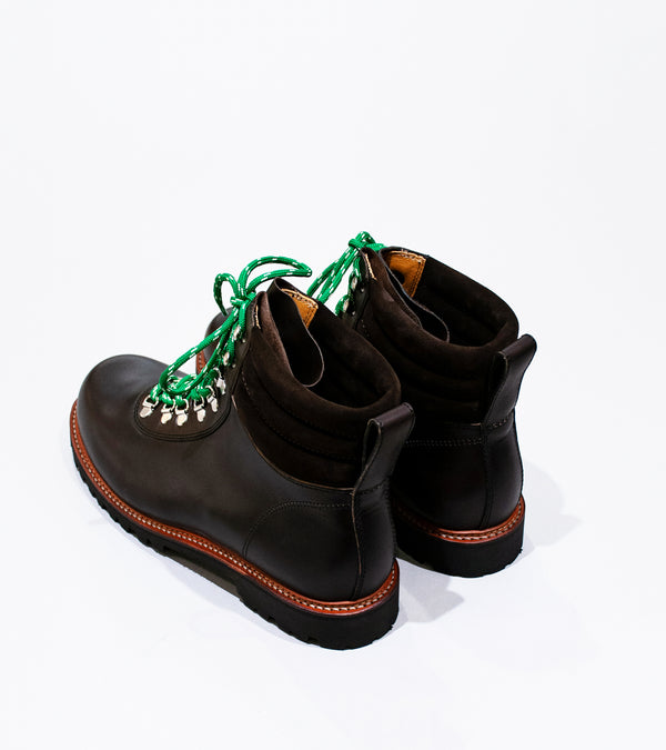 Ludwig Reiter 'Gebirgsjäger Boot' (Dark Brown Bark Tanned Leather)