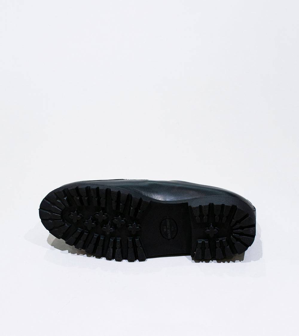 Ludwig Reiter 'Wachauer Shoe' (Black Bark Tanned Leather)