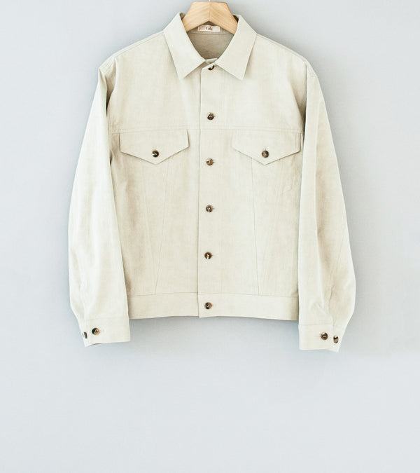 Cale 'Nidom Chino Jacket' (Ivory)