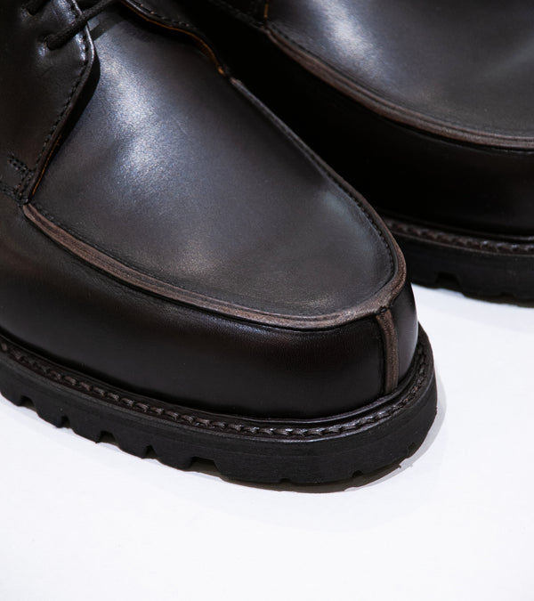 Ludwig Reiter 'Wachauer Shoe' (Dark Brown Bark Tanned Leather)