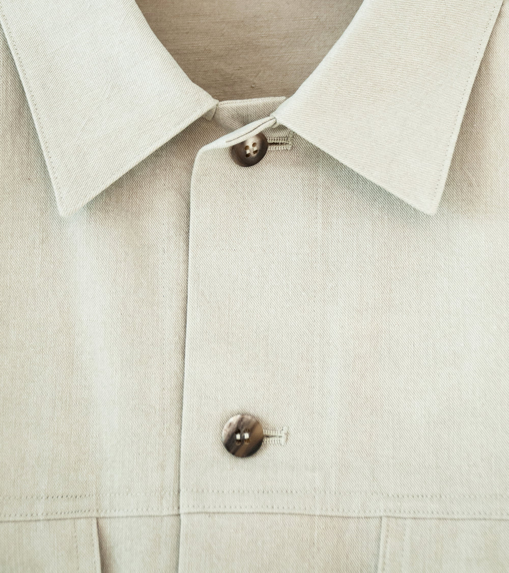 Cale 'Nidom Chino Jacket' (Ivory)