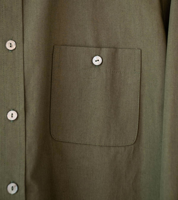 Conkers 'Sunday Shirt' (Pine Cotton Poplin)