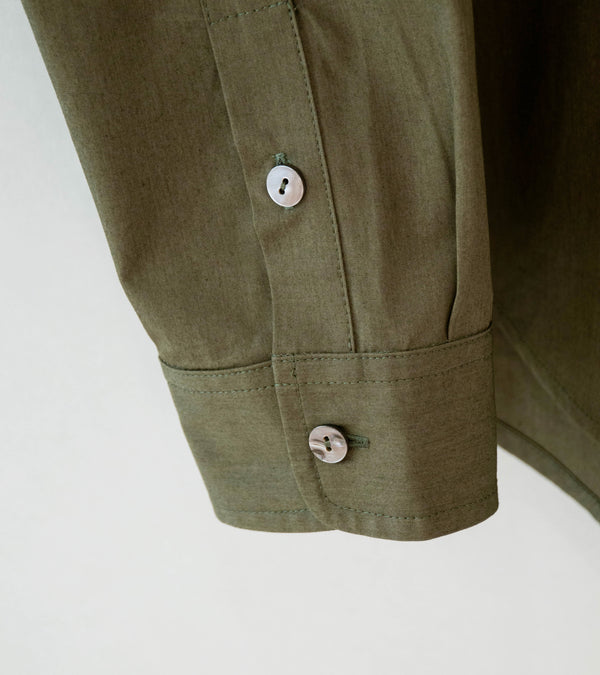 Conkers 'Sunday Shirt' (Pine Cotton Poplin)