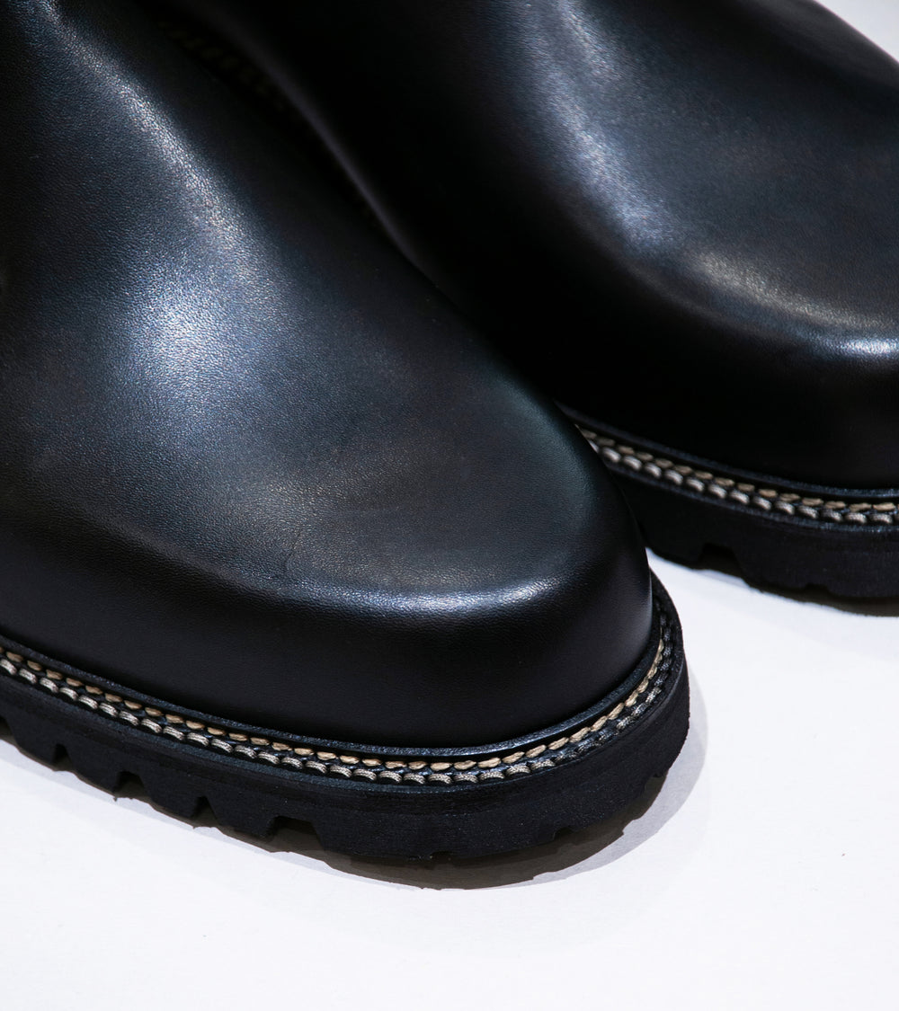 Ludwig Reiter 'Haferl Shoe' (Black Bark Tanned Leather)