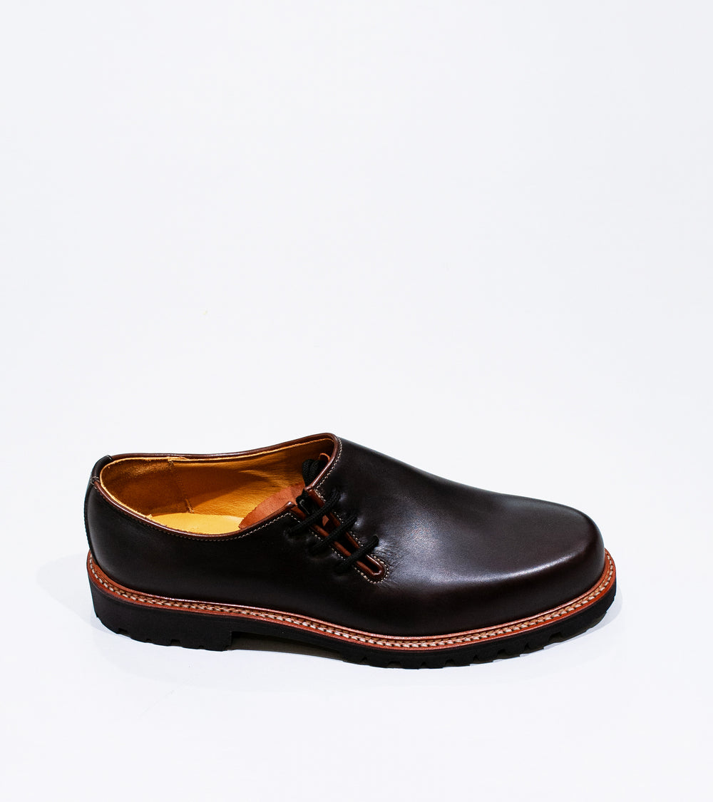 Ludwig Reiter 'Haferl Shoe' (Dark Brown Bark Tanned Leather)