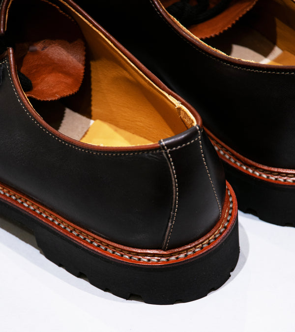 Ludwig Reiter 'Haferl Shoe' (Dark Brown Bark Tanned Leather)
