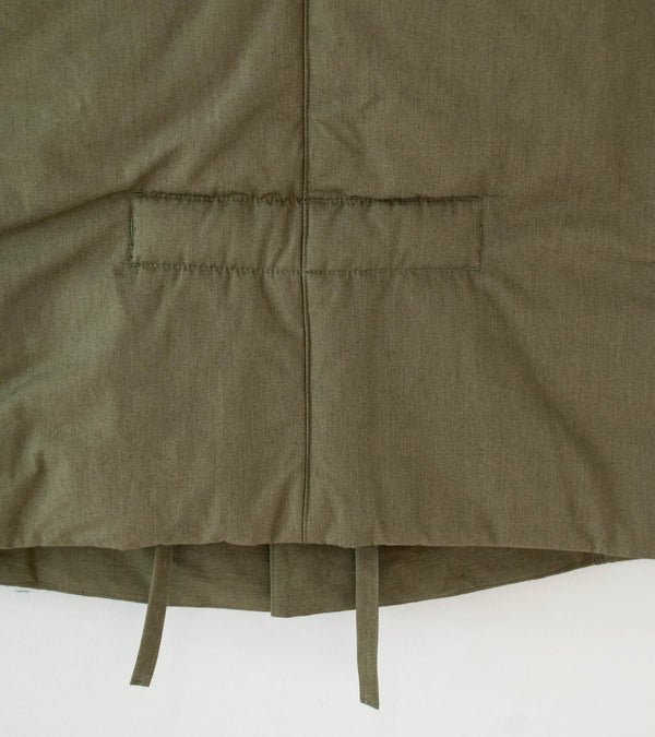Conkers 'Wadded Waistcoat' (Pine Cotton Poplin)