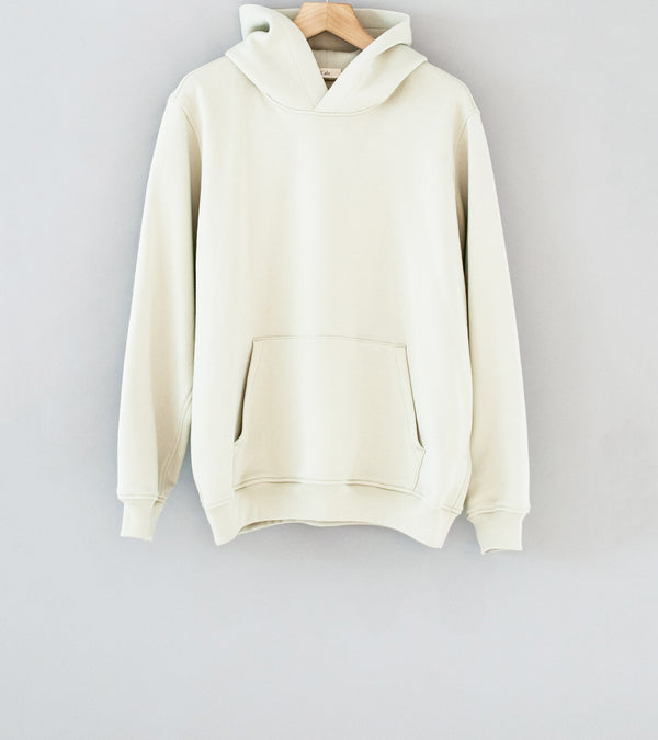 Cale 'Cotton Fleece Hoodie' (Ivory)