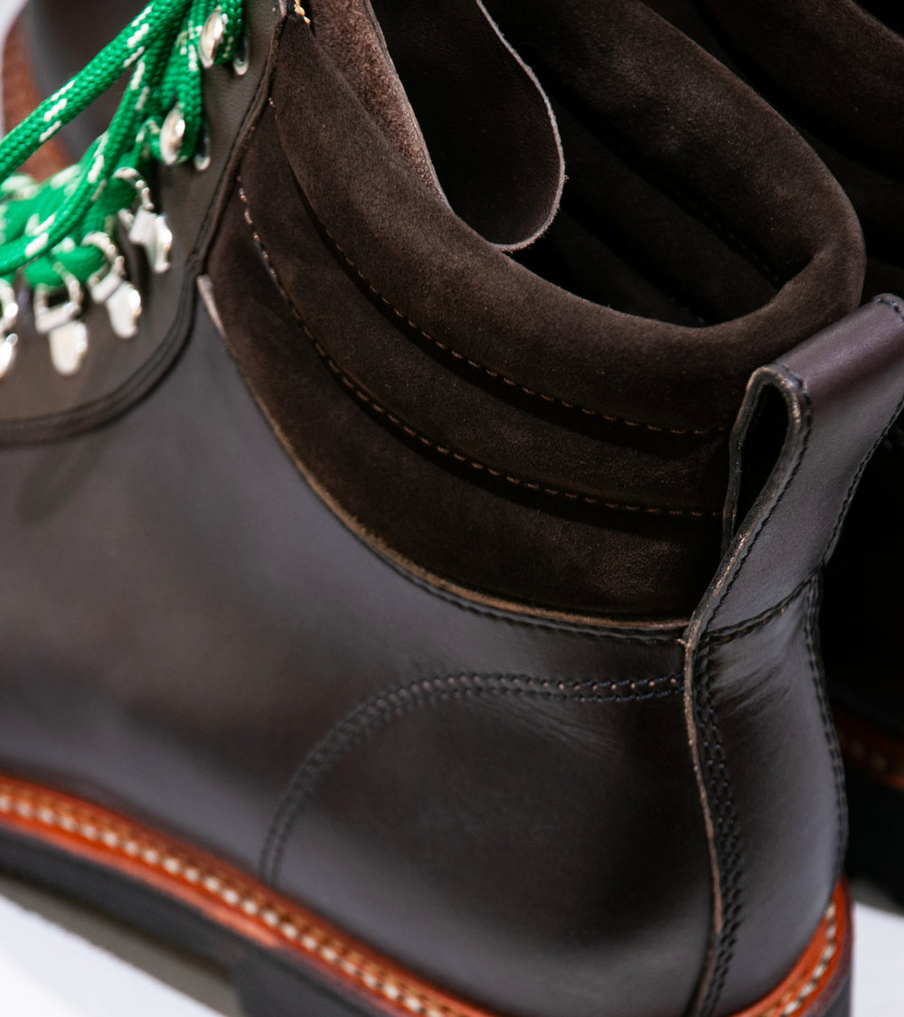 Ludwig Reiter 'Gebirgsjäger Boot' (Dark Brown Bark Tanned Leather)