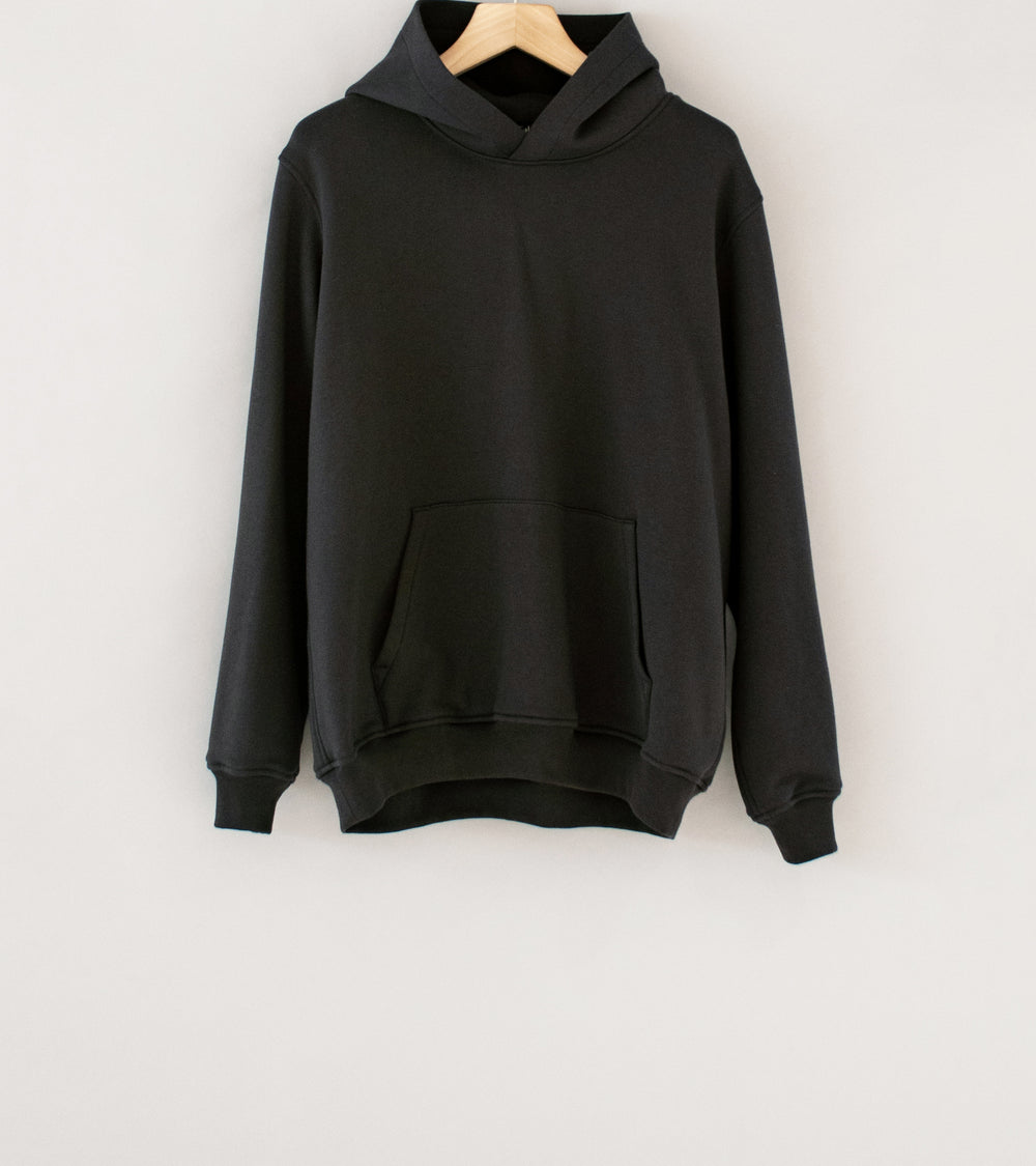 Cale 'Cotton Fleece Hoodie' (Iron Black)