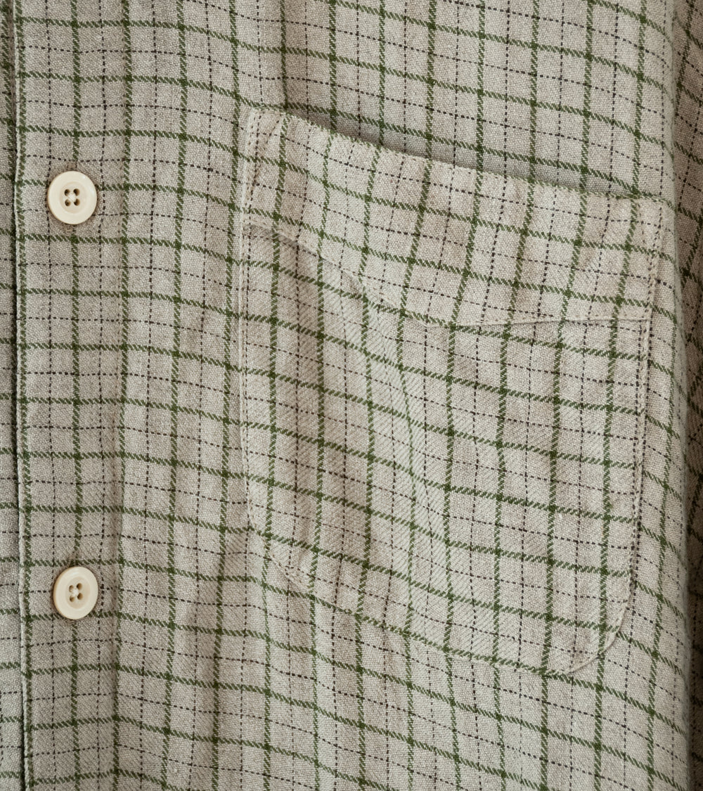 Conkers 'Relaxed Farmers Shirt' (Spore Tattersall Linen)