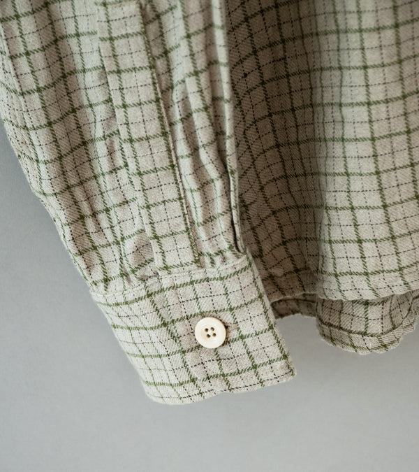 Conkers 'Relaxed Farmers Shirt' (Spore Tattersall Linen)