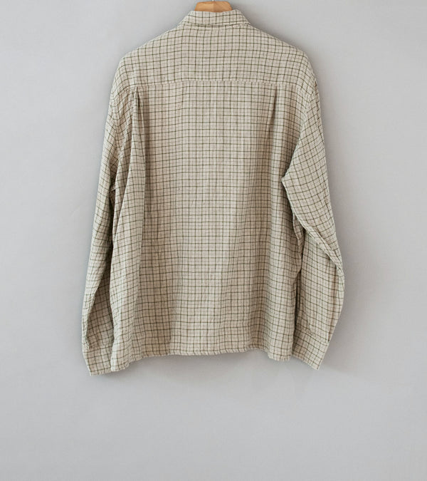 Conkers 'Relaxed Farmers Shirt' (Spore Tattersall Linen)