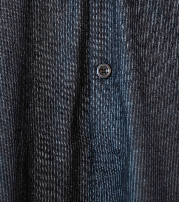 Conkers 'Night Shirt' (Navy Striped Cotton)