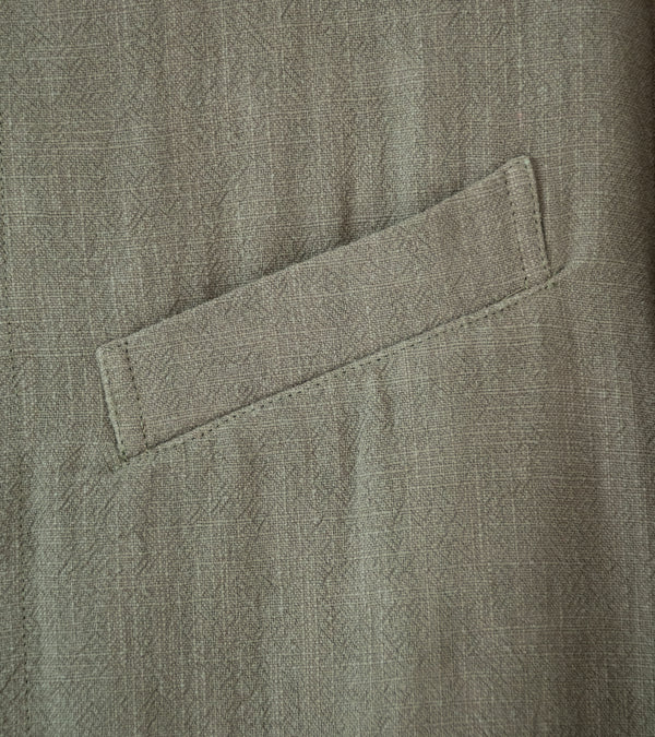 Conkers 'Field Shirt' (Sand Stonewashed Ramie)