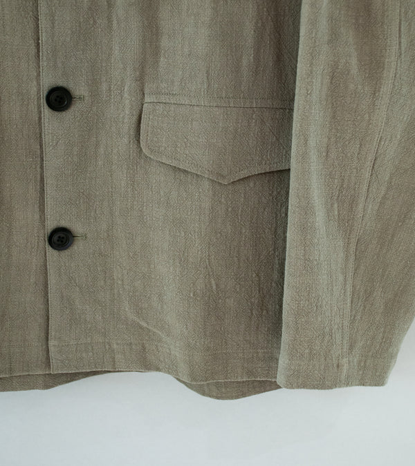 Conkers 'Field Shirt' (Sand Stonewashed Ramie)