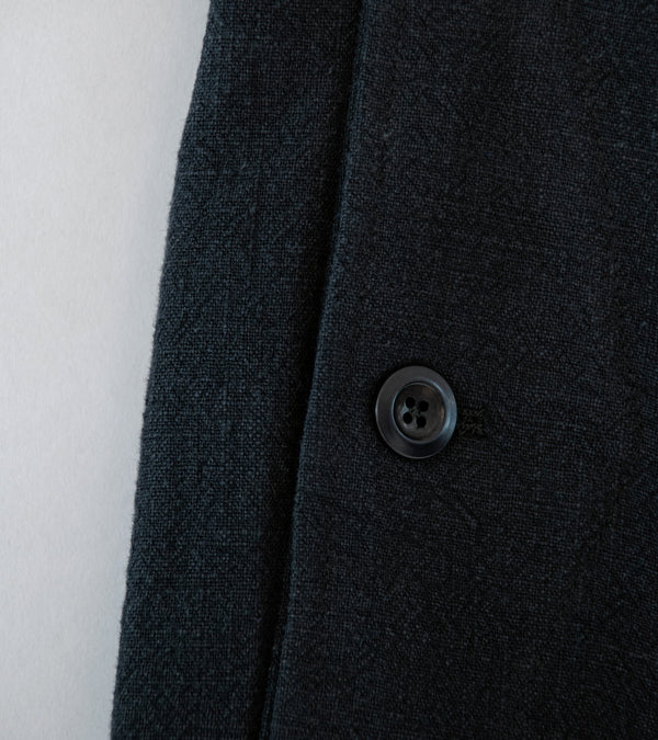 Conkers 'Tavern Trouser' (Charcoal Stonewashed Ramie)