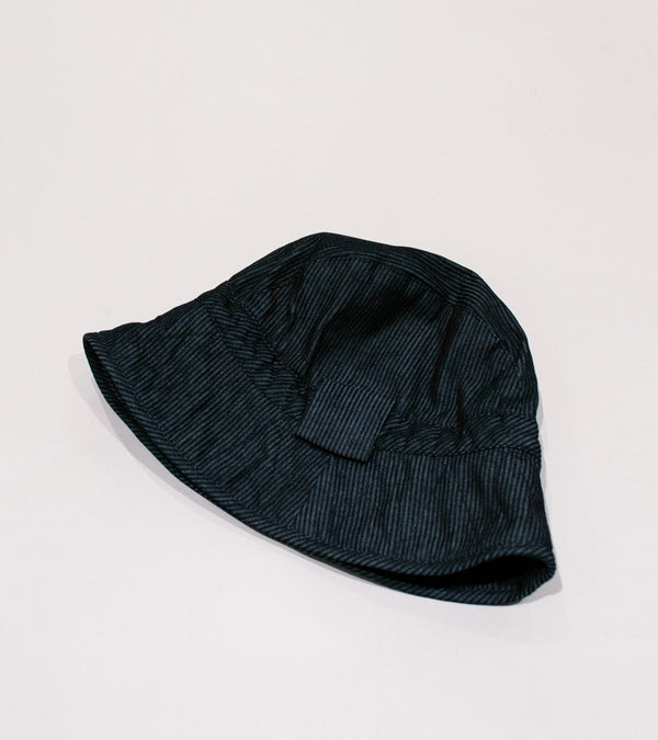 Conkers 'Fishermans Bucket' (Navy Striped Cotton)
