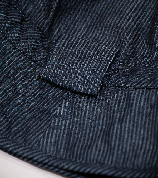 Conkers 'Fishermans Bucket' (Navy Striped Cotton)