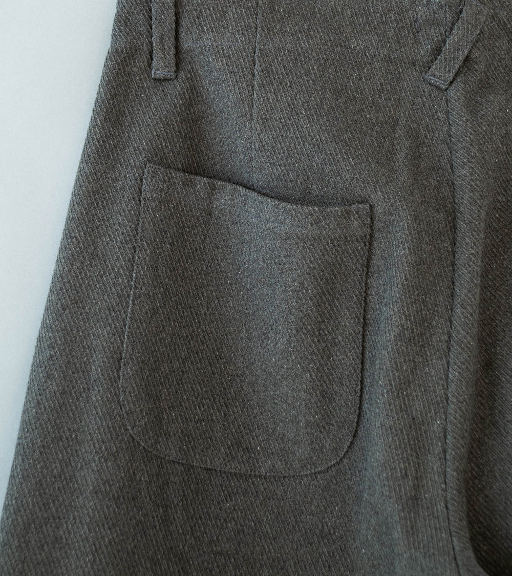 Evan Kinori 'Four Pocket Pant' (Olive Heather Top Dyed Cotton Kersey)