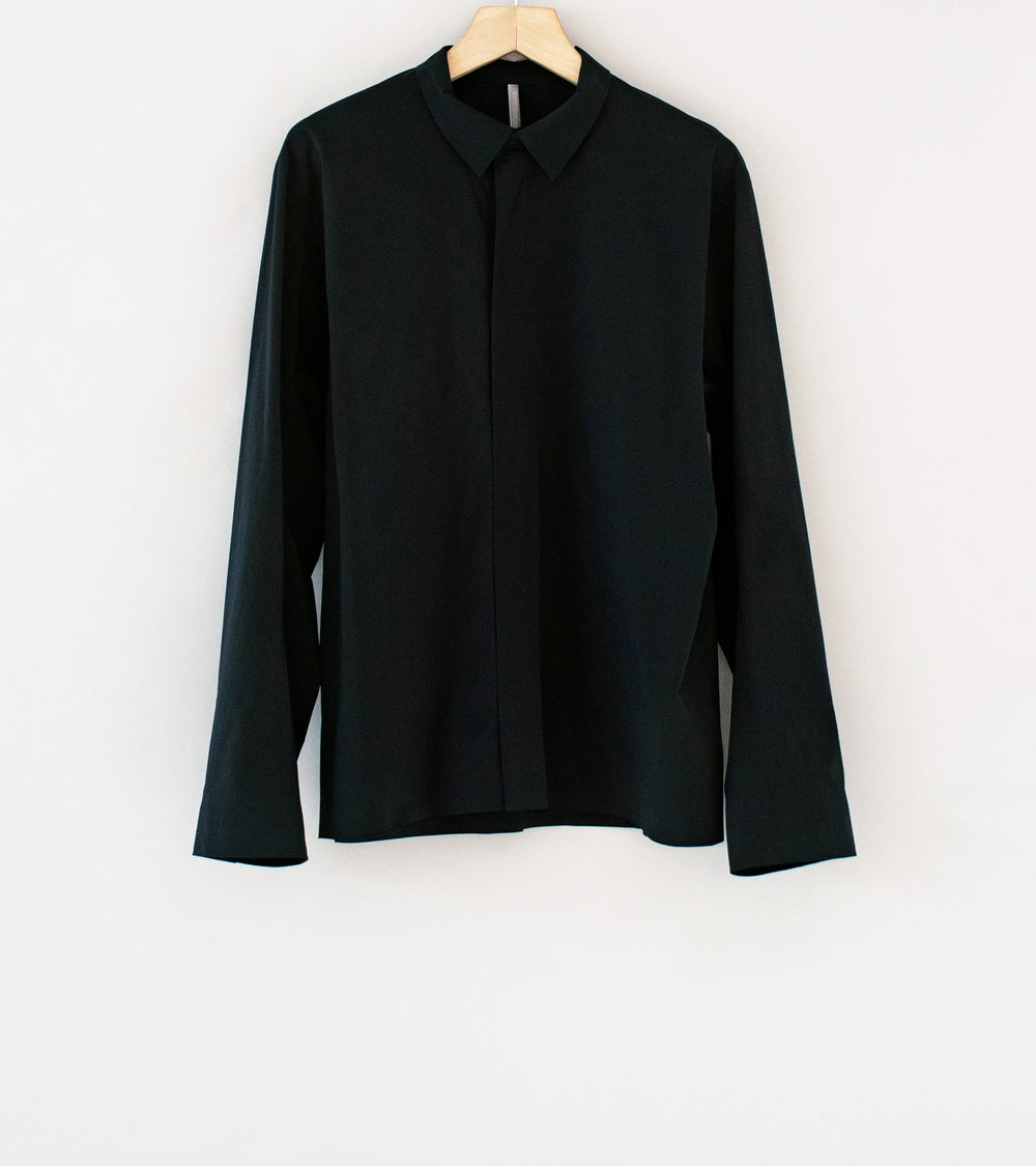 Veilance 'Metry Shirt LS' (Black)