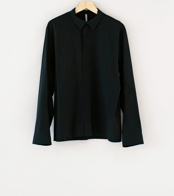 Veilance 'Metry Shirt LS' (Black)