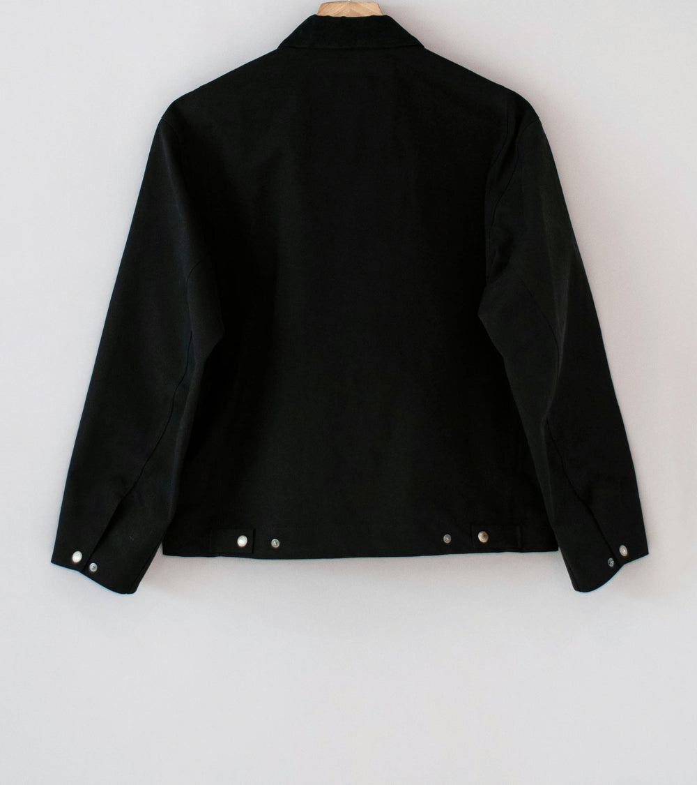 Niceness 'BURDEN 3-Layer Work Jacket' (Black)