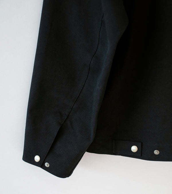 Niceness 'BURDEN 3-Layer Work Jacket' (Black)