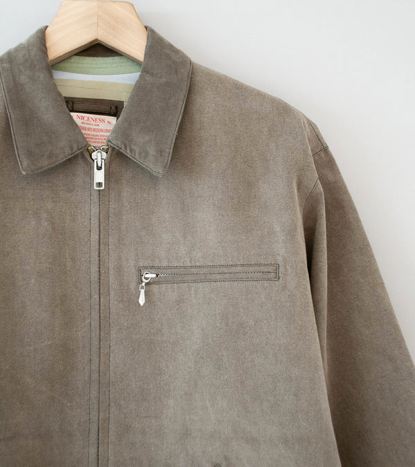 Niceness 'BURDEN 3-Layer Work Jacket' (Charcoal)