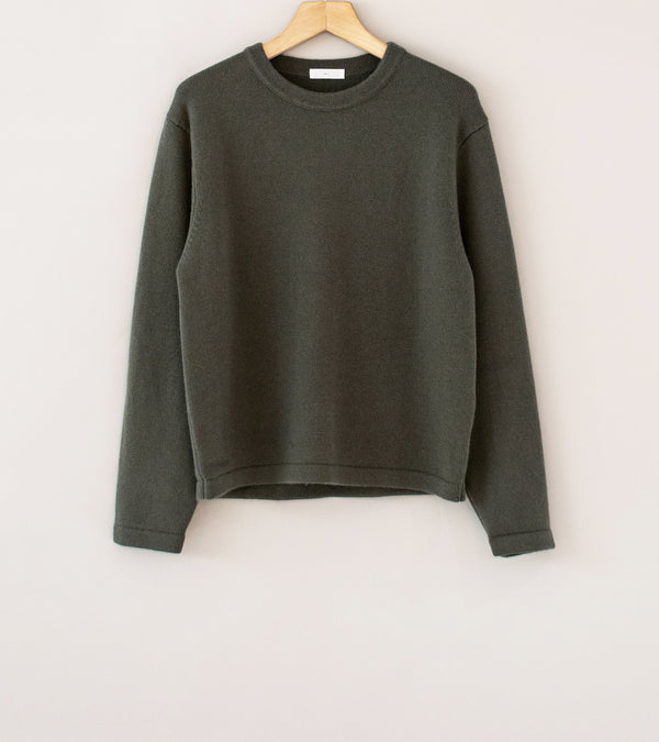Lady White Co 'Wool Cashmere Sweater' (Marine Grey)