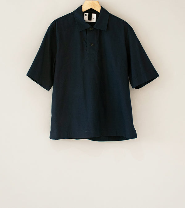 Stoffa 'Long Sleeve Camp Shirt' (Sand Moss Flannel Wool)