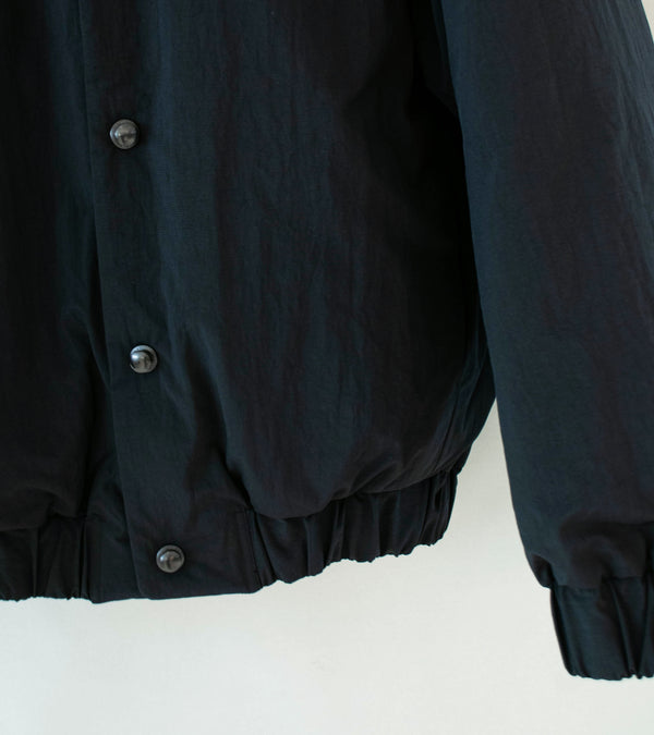 MAN-TLE 'R0 D6 Double Down Blouson' (Black Recycled Nylon)