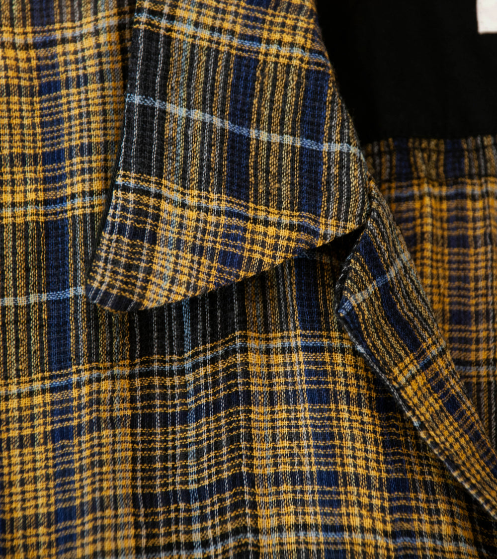 Niceness 'THOM Open Collar Jacket Shirt' (Yellow)