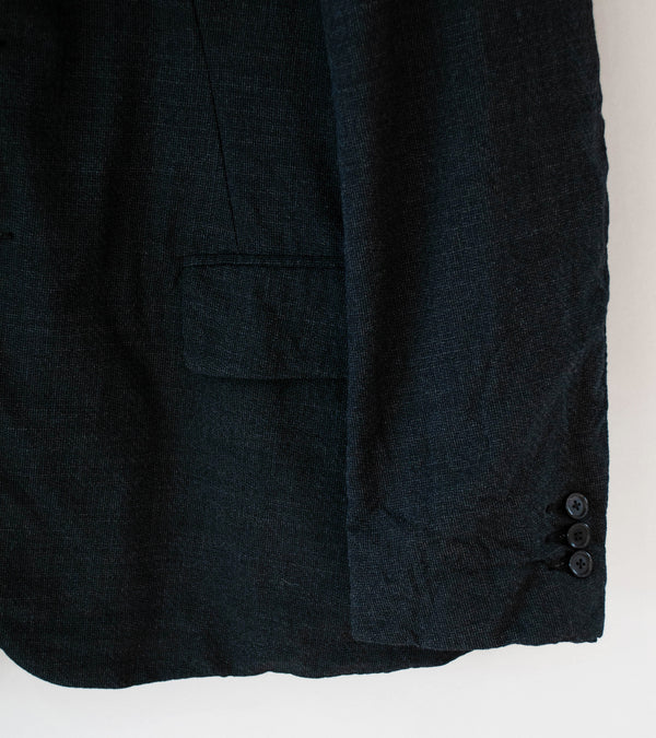 Niceness 'T.ROLAND Clover Leaf Mélange Herringbone Jacket' (Charcoal)