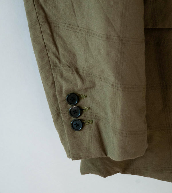 Niceness 'W.ROLAND Clover Leaf Check Jacket' (Khaki)