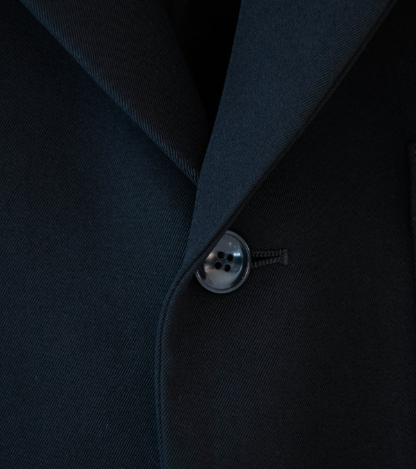 MAN-TLE 'R21 Y2 Patch Blazer' (Black Impact Wool)