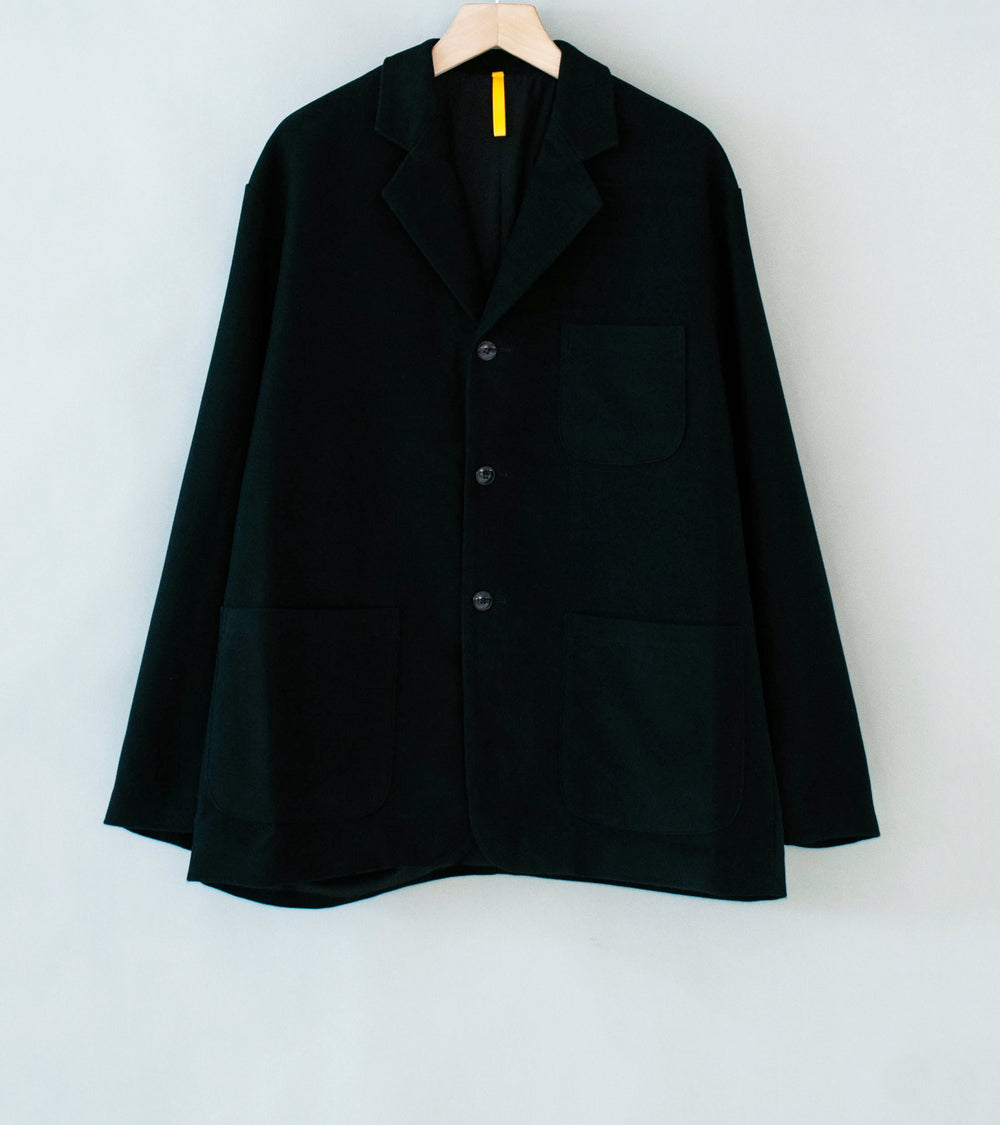 MAN-TLE 'R21 Y2 Patch Blazer' (Fluid Supima Back Satin)