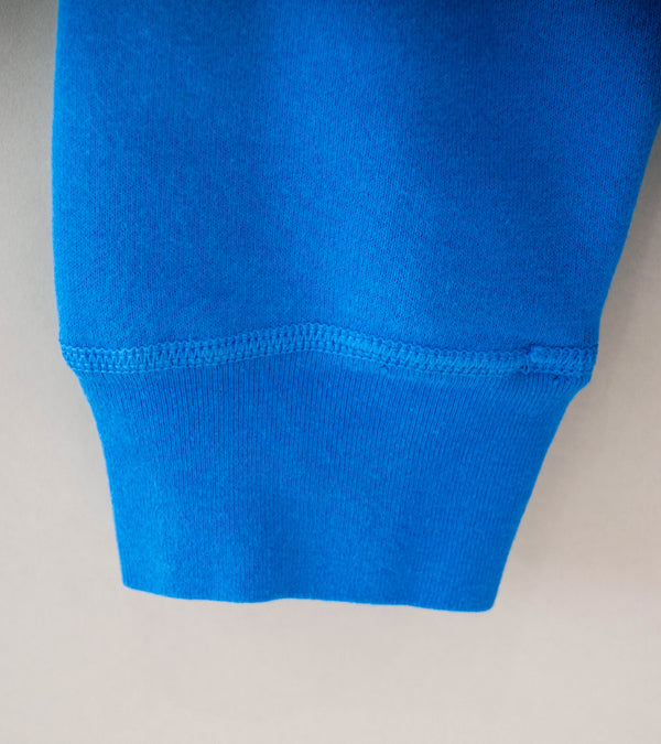 Niceness 'NAJA Distressed Sweat Double Front Pullover' (Blue)