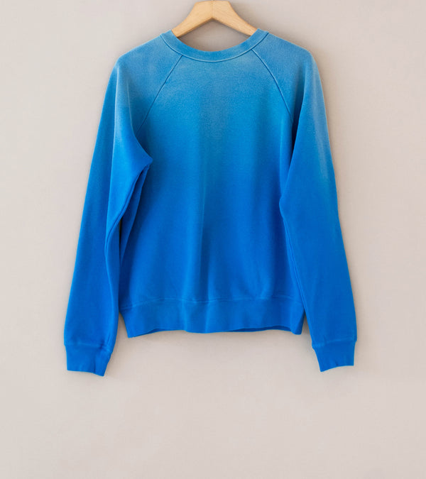 Niceness 'NAJA Distressed Sweat Double Front Pullover' (Blue)