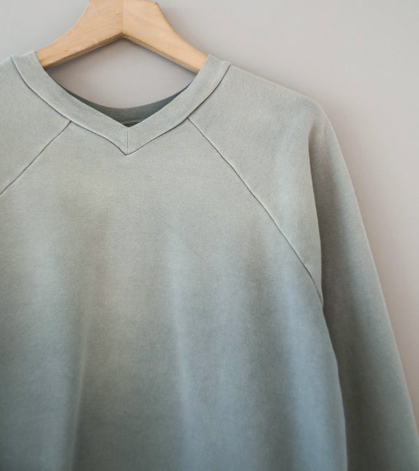 Niceness 'NAJA Distressed Sweat Double Front Pullover' (Gray)