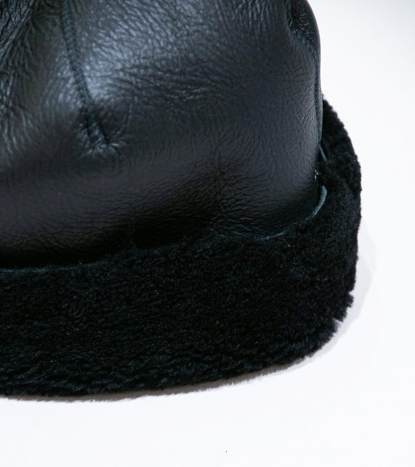 Conkers 'Liberty Cap' (Black Curly Merino Sheepskin)