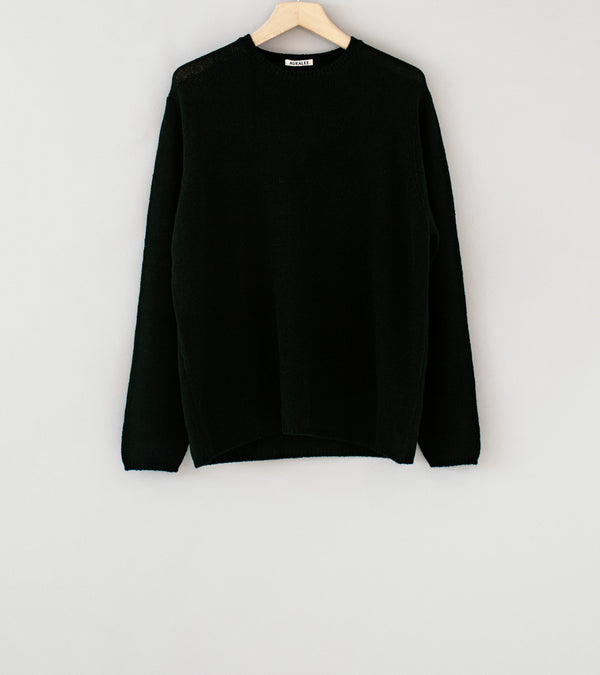 Auralee 'Summer Cashmere Knit P/O' (Black)