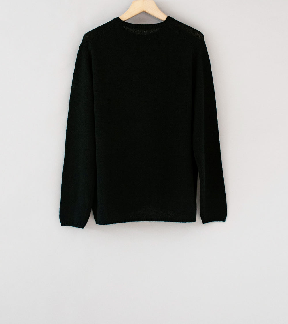 Auralee 'Summer Cashmere Knit P/O' (Black)