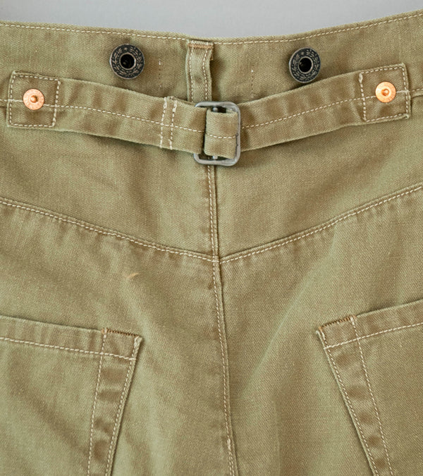 Niceness 'H.SHARKY Vintage Treated Herringbone Twist Jeans' (Khaki)