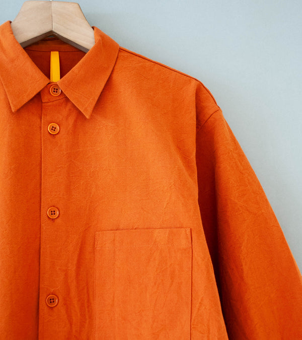 MAN-TLE 'R21 S8 Weather Shirt' (Rust Wool)
