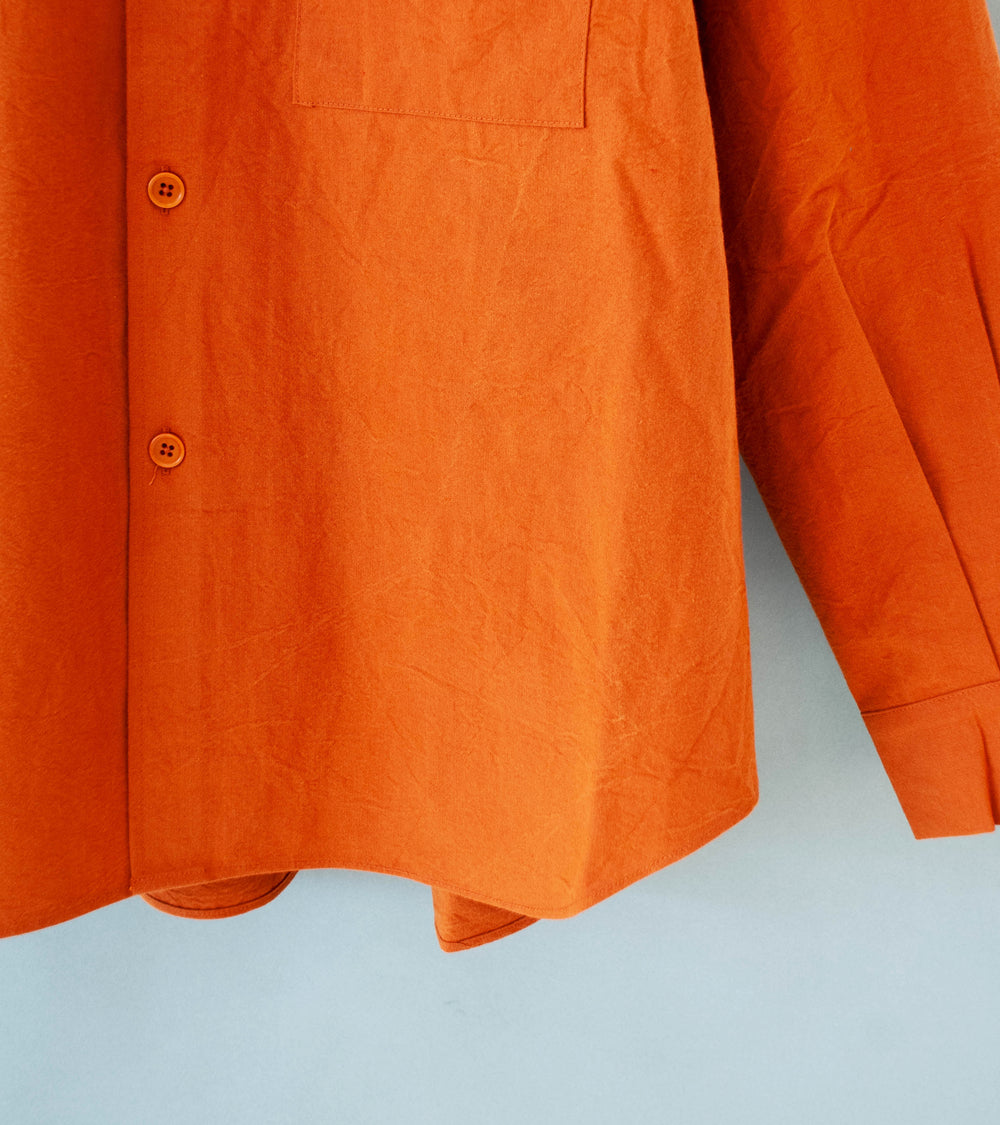 MAN-TLE 'R21 S8 Weather Shirt' (Rust Wool)